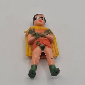 Vintage Batman Robin Pencil Topper vinyl Figure